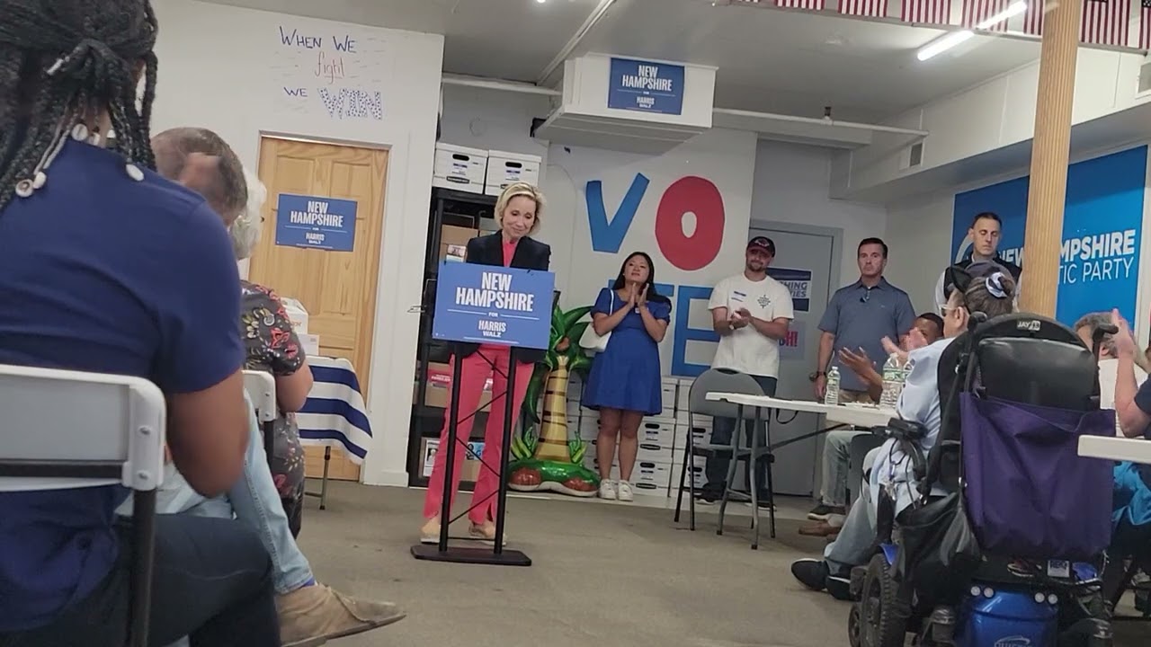 Gwen Walz speaks on why this election is important to her and to us.